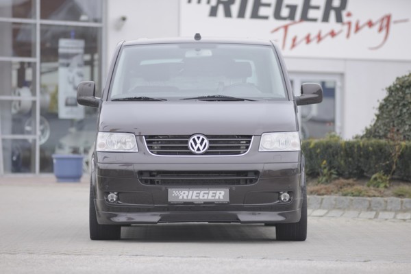 Rieger  predný spoiler -  VW T5 bus , plast ABS, 
vrátane-montážne vybavenie, – Obrázok 7