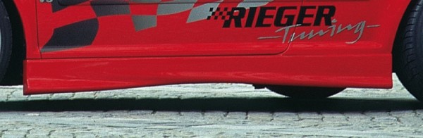 Rieger  nádstavce prahov -  VW Golf 5 , Pravá strana plast ABS, 
vrátane-montážne vybavenie, – Obrázok 2