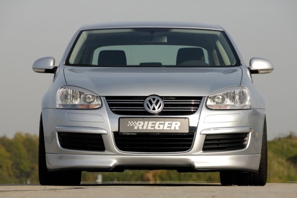 Rieger  predný spoiler -  VW Golf 5 , plast ABS, 
vrátane-montážne vybavenie, – Obrázok 3