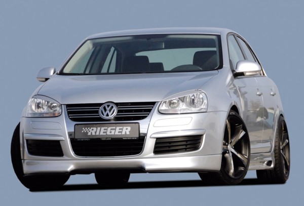 Rieger  predný spoiler -  VW Golf 5 , plast ABS, 
vrátane-montážne vybavenie, – Obrázok 6