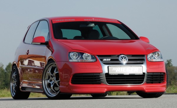 Rieger  predný spoiler -  VW Golf 5 , plast ABS, 
Montážne vybavenie, – Obrázok 3