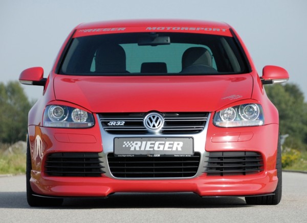 Rieger  predný spoiler -  VW Golf 5 , plast ABS, 
Montážne vybavenie, – Obrázok 4