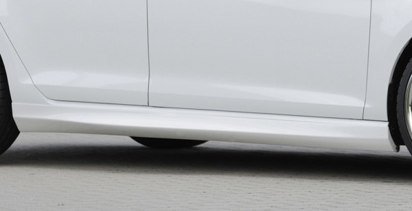 Rieger  nádstavce prahov -  VW Golf 6 , Ľavá strana, plast ABS, 
vrátane-montážne vybavenie, Certifikát