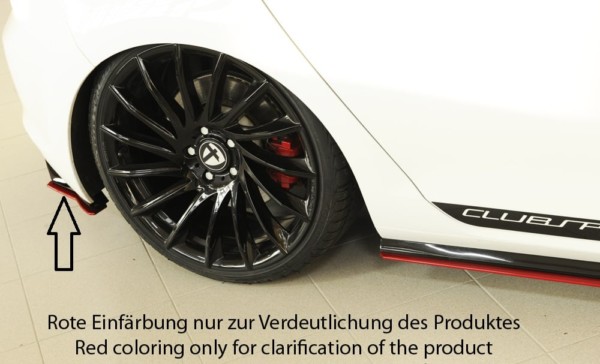 Rieger bočný difúzor zadného náraznika, Vpravo - VW Golf 7 GTD , Pravá strana pre Rieger Vložka zadného nárazíka, plast ABS,
vrátane-montážne vybavenie, Certifikát – Obrázok 9