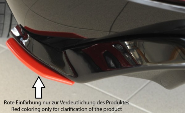 Rieger  bočný difúzor zadného náraznika, Vpravo -  VW Golf 7 GTI , Ľavá strana, pre Rieger  Vložka zadného nárazíka, plast ABS, 
vrátane-montážne vybavenie, Certifikát – Obrázok 5