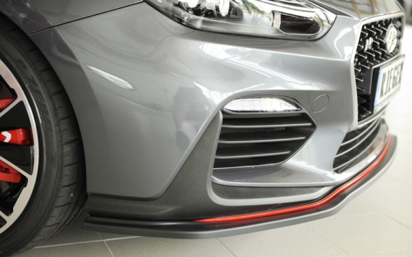 Rieger splitter - Hyundai i30 N (PDE) , pre original nárazník, plast ABS,
vrátane-montážne vybavenie, – Obrázok 6