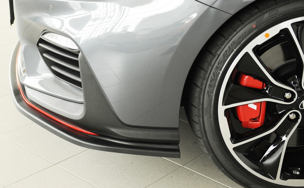 Rieger splitter - Hyundai i30 N (PDE) , pre original nárazník, plast ABS,
vrátane-montážne vybavenie, – Obrázok 8
