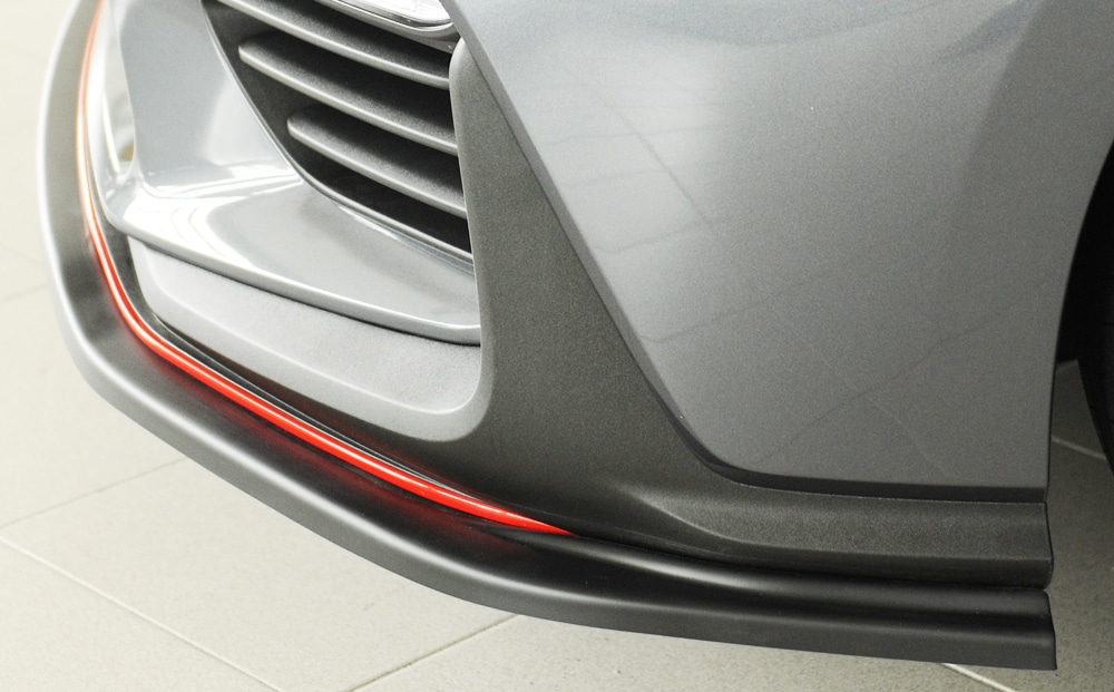 Rieger splitter - Hyundai i30 N (PDE) , pre original nárazník, plast ABS,
vrátane-montážne vybavenie, – Obrázok 9