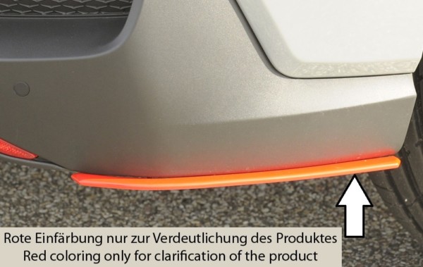 Rieger  bočný difúzor zadného náraznika, Vpravo -  Hyundai i30 N  (PDE) , Pravá strana pre orig. Vložka zadného nárazíka, plast ABS, 
vrátane-montážne vybavenie, Certifikát