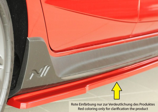 Rieger  bočné difúzory prahov -  Hyundai i20 N  (BC3) , Ľavá strana, pre originál prahy, plast ABS, 
vrátane-montážne vybavenie, Certifikát