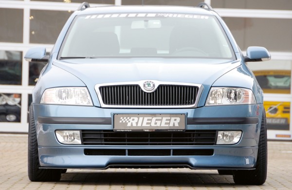 Rieger  predný spoiler -  Skoda Octavia (1Z) , plast ABS, 
vrátane-montážne vybavenie, hliniková mriežka, – Obrázok 4