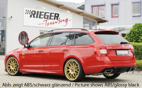 Rieger vložka zadného nárazíka - Skoda Octavia RS (5E) , pre orig.. výfukovú koncovku Ľavá strana+Pravá strana plast ABS, Pre vozidlá s tažným,
vrátane-montážne vybavenie, Certifikát – Obrázok 5