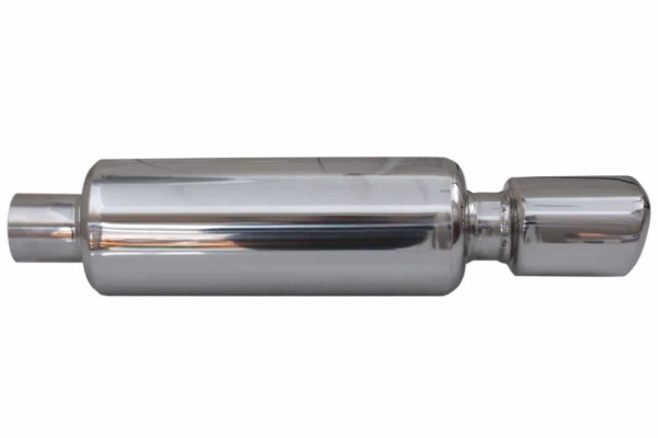 Zadný tlmič výfuku TurboWorks 80x92mm vstup  57mm – Obrázok 2