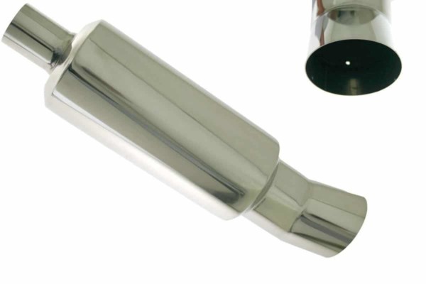 Zadný tlmič výfuku TurboWorks 110mm vstup 63.5mm
