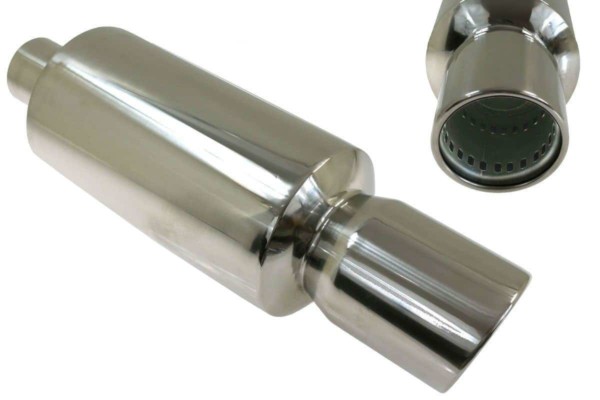 Zadný tlmič výfuku TurboWorks 120mm vstup 76m
