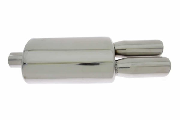 Zadný tlmič výfuku TurboWorks  2x76mm vstup 63.5mm – Obrázok 2