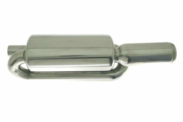 Zadný tlmič výfuku TurboWorks 90mm vstup  63.5mm – Obrázok 2