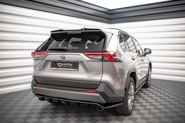 MAXTON DESIGN -Stredový zadný difúzor, TOYOTA RAV4 MK5,Čierny lesk – Obrázok 2