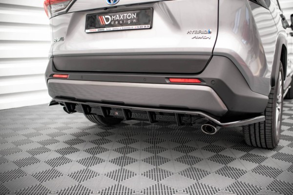MAXTON DESIGN -Stredový zadný difúzor, TOYOTA RAV4 MK5,Čierny lesk – Obrázok 3