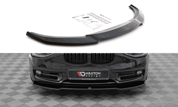 MAXTON DESIGN -Spoiler pod predný nárazník, vhodné pre BMW 1 F20
