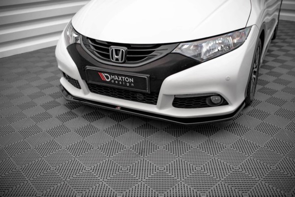MAXTON DESIGN - Spoiler pod predný nárazník V.1, HONDA CIVIC  MK9 – Obrázok 2