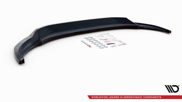 MAXTON DESIGN -Spoiler pod predný náraznik V.1, VOLKSWAGEN TIGUAN R MK2 Facelift, Čierny lesk – Obrázok 5