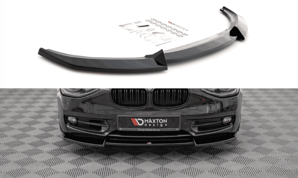 MAXTON DESIGN -Spoiler pod predný nárazník V.2, vhodné pre BMW 1 F20