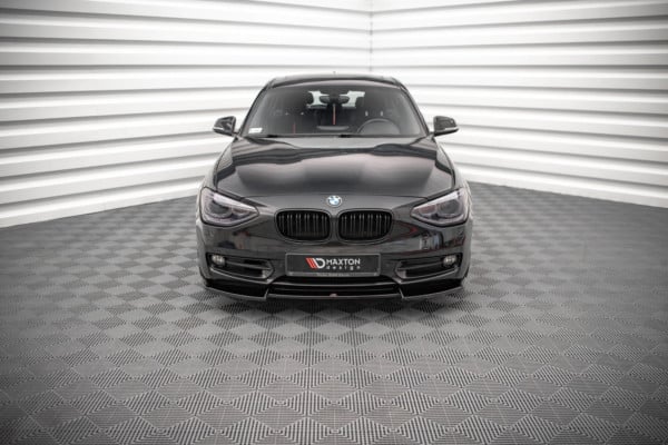MAXTON DESIGN -Spoiler pod predný nárazník V.2, vhodné pre BMW 1 F20 – Obrázok 2