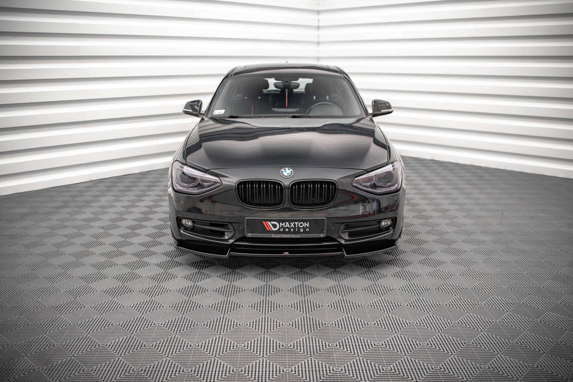 MAXTON DESIGN -Spoiler pod predný nárazník V.2, vhodné pre BMW 1 F20 – Obrázok 2
