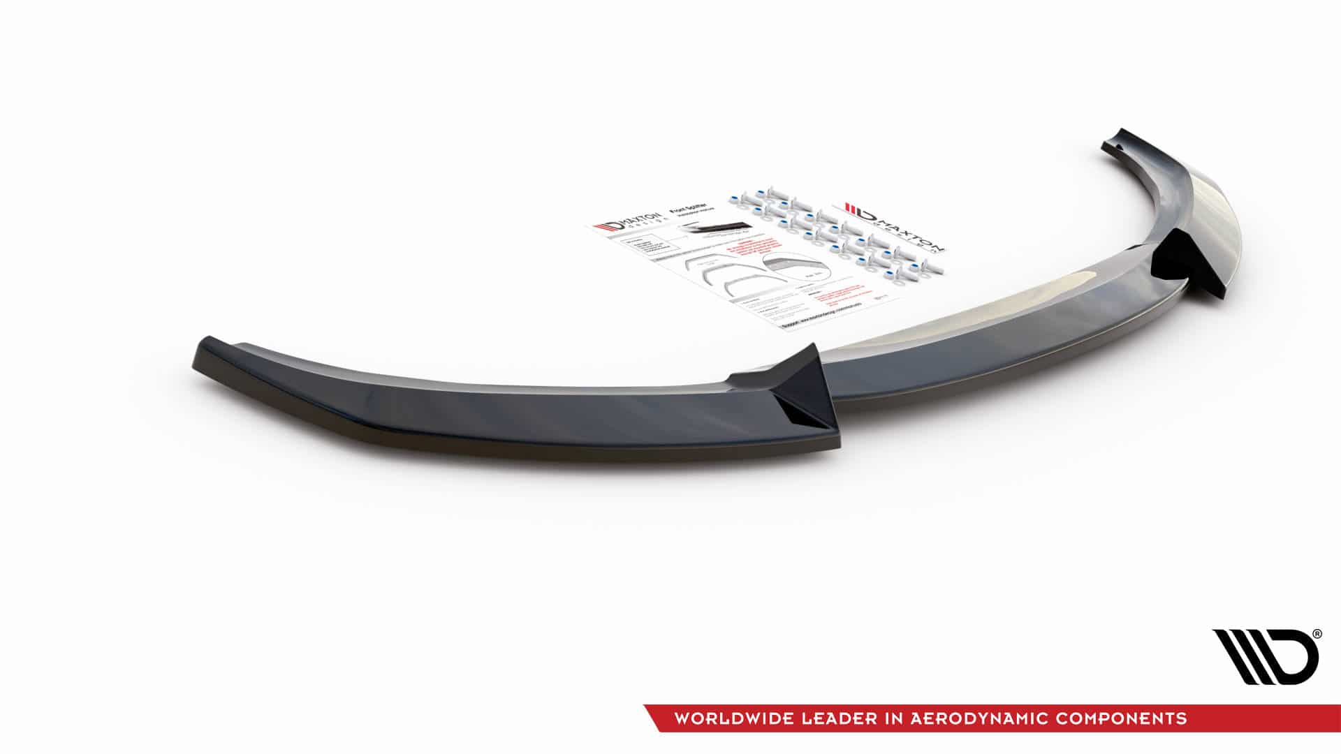 MAXTON DESIGN -Spoiler pod predný nárazník V.2, vhodné pre BMW 1 F20 – Obrázok 4