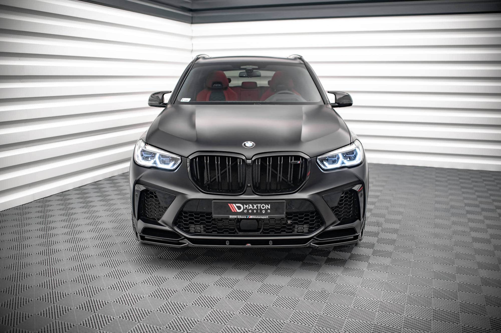 MAXTON DESIGN -Spoiler pod predný nárazník V.2,vhodné pre BMW X5M F95 ( – Obrázok 3