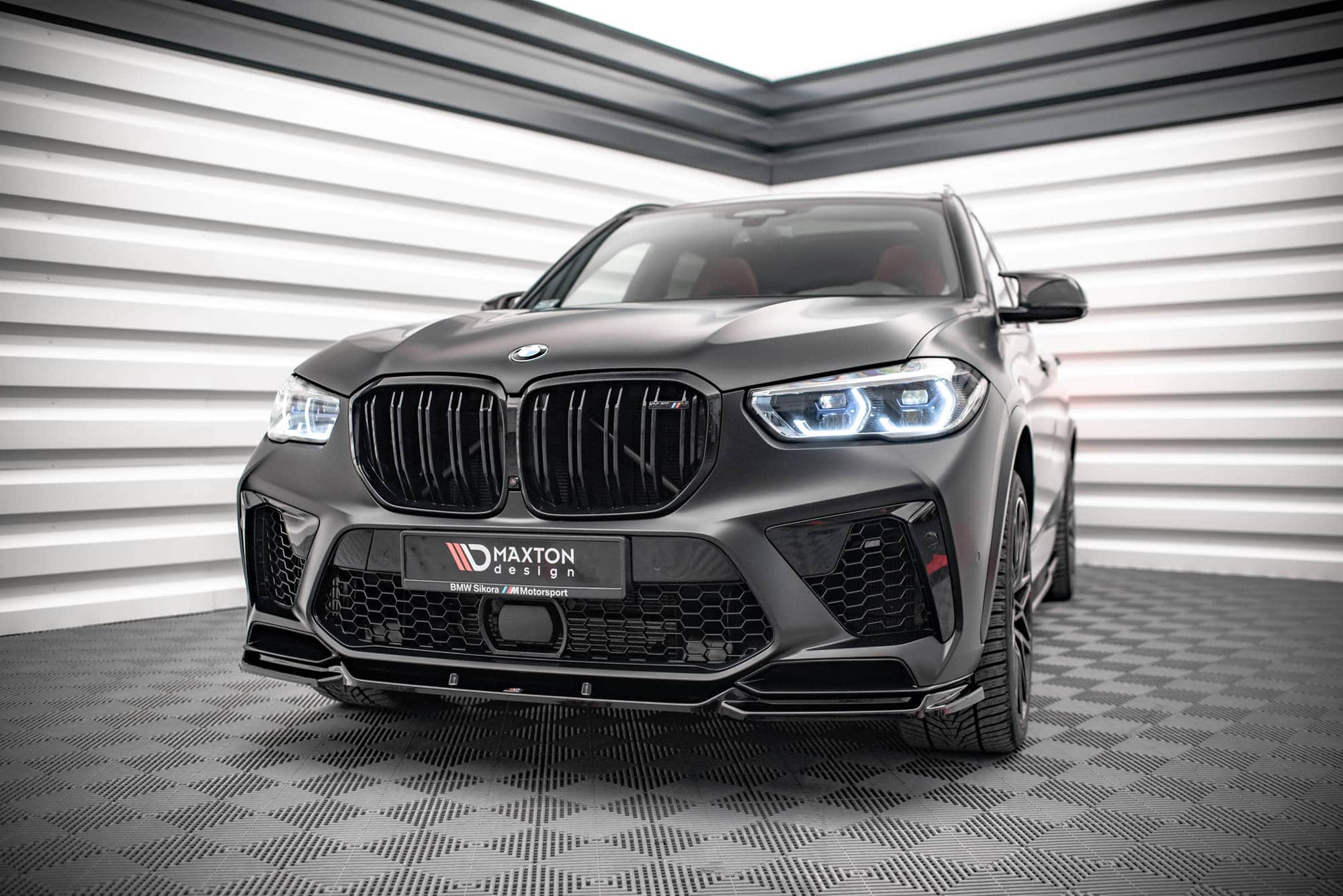 MAXTON DESIGN -Spoiler pod predný nárazník V.2,vhodné pre BMW X5M F95 ( – Obrázok 4
