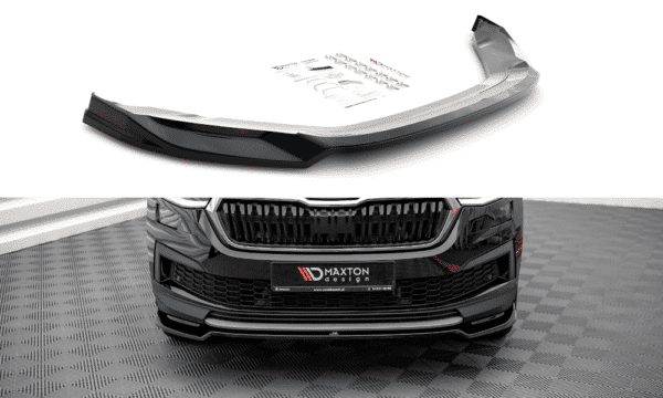 MAXTON DESIGN - Spoiler pod predný nárazník, V.2 SKODA KODIAQ MK1 FACELIFT