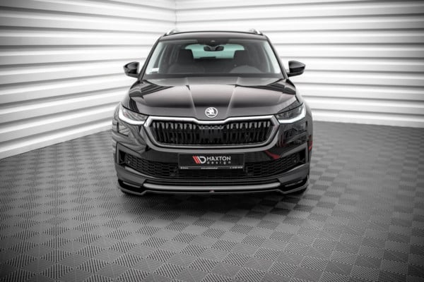 MAXTON DESIGN - Spoiler pod predný nárazník, V.2 SKODA KODIAQ MK1 FACELIFT – Obrázok 2