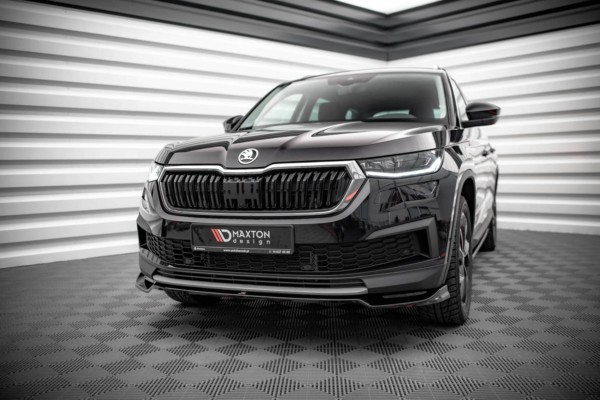 MAXTON DESIGN - Spoiler pod predný nárazník, V.2 SKODA KODIAQ MK1 FACELIFT – Obrázok 3