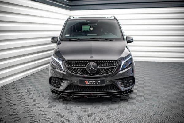 MAXTON DESIGN - Spoiler pod predný nárazník V.5,MERCEDES-BENZ V-CLASS AMG-LINE W447 FACELIFT – Obrázok 2