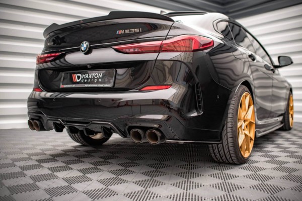 MAXTON DESIGN -Bočné Difúzory zadného nárazníka,vhodné pre BMW M235I GRAN COUPE F44,Čierny lesk – Obrázok 4