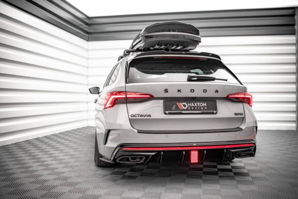 MAXTON DESIGN - Difúzor zadného nárazníka Skoda Octavia RS Liftback / Combi Mk4/Mk4 Facelift – Obrázok 5