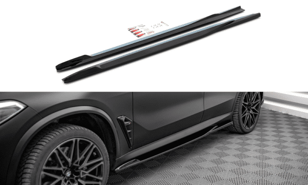 MAXTON DESIGN - Lišty pod bočné prahy ,vhodné pre BMW X5M F95