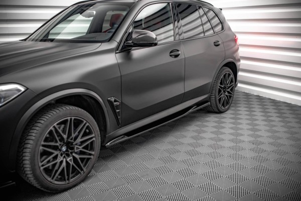 MAXTON DESIGN - Lišty pod bočné prahy ,vhodné pre BMW X5M F95 – Obrázok 2