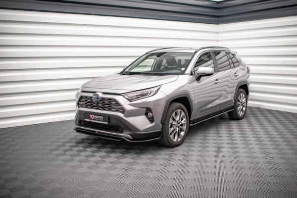MAXTON DESIGN -Lišty pod bočné prahy, TOYOTA RAV4 MK5,Čierny lesk – Obrázok 4