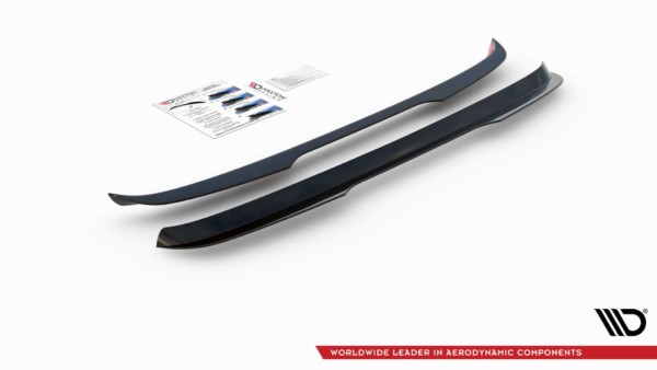 MAXTON DESIGN -Predlženie Spoilera, VOLKSWAGEN TIGUAN R MK2 Facelift, Čierny lesk – Obrázok 5