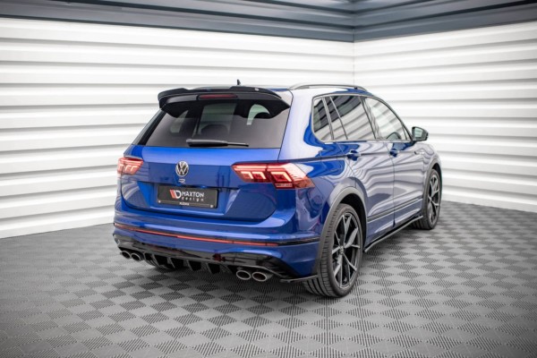 MAXTON DESIGN -Predlženie Spoilera, VOLKSWAGEN TIGUAN R MK2 Facelift, Čierny lesk – Obrázok 2