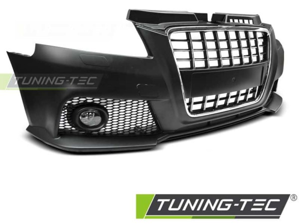 Predný nárazník SPORT CHROME BLACK pre  AUDI A3 08-12