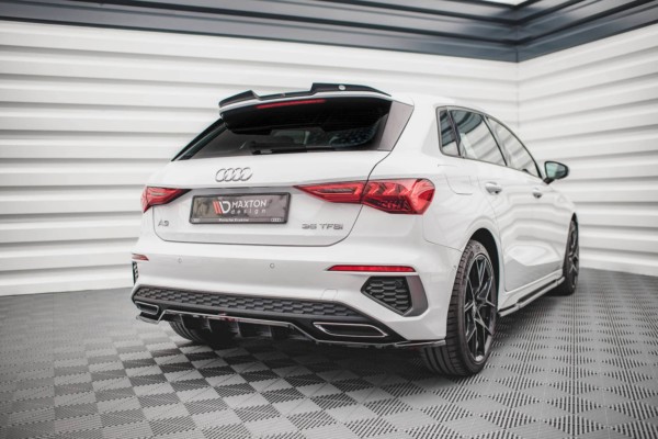 MAXTON DESIGN -Spoiler pod zadný nárazník  ,AUDI A3 S-LINE SPORTBACK 8Y – Obrázok 2