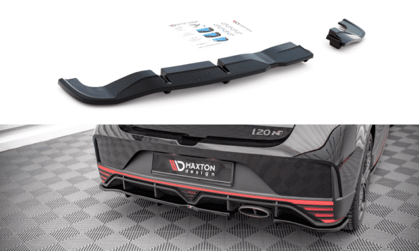 MAXTON DESIGN - Spoiler pod zadný nárazník , HYUNDAI I20 N MK3