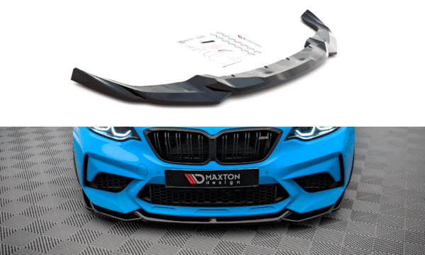 MAXTON DESIGN -Spoiler pod predný nárazník ,vhodné pre BMW M2 COMPETITION F87