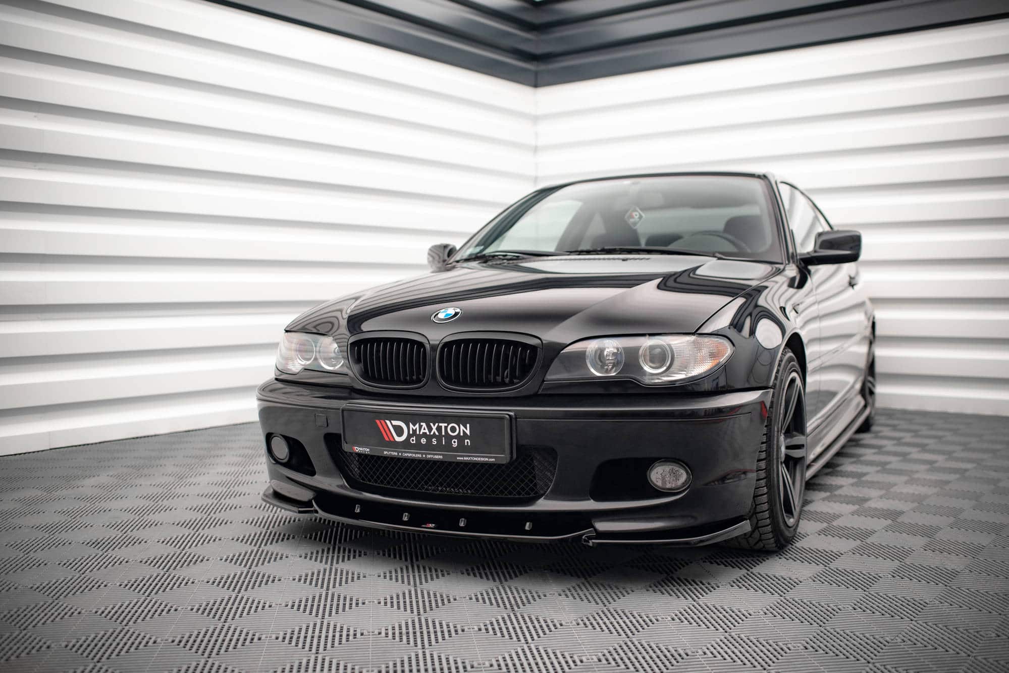 MAXTON DESIGN -Spoiler pod predný nárazník ,V.2 vhodné pre BMW 3 COUPE M-PACK E46 – Obrázok 4