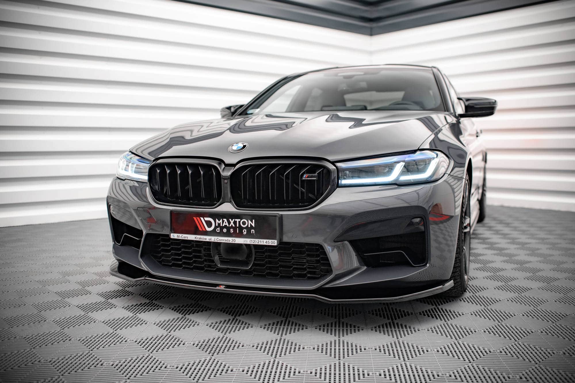 MAXTON DESIGN -Spoiler pod predný nárazník ,vhodné pre BMW M5 F90 FACELIFT – Obrázok 2