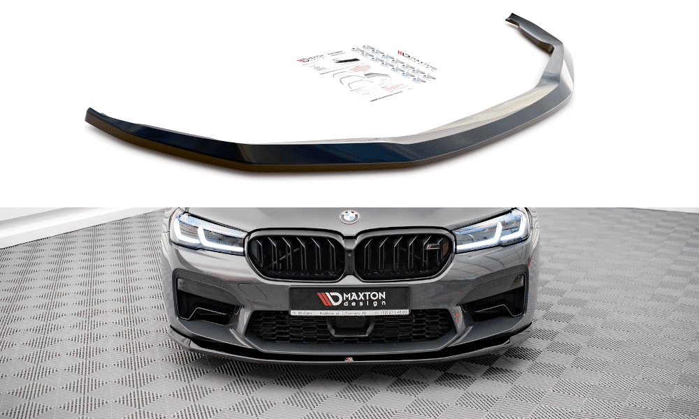 MAXTON DESIGN -Spoiler pod predný nárazník V.3 ,vhodné pre BMW M5 F90 FACELIFT